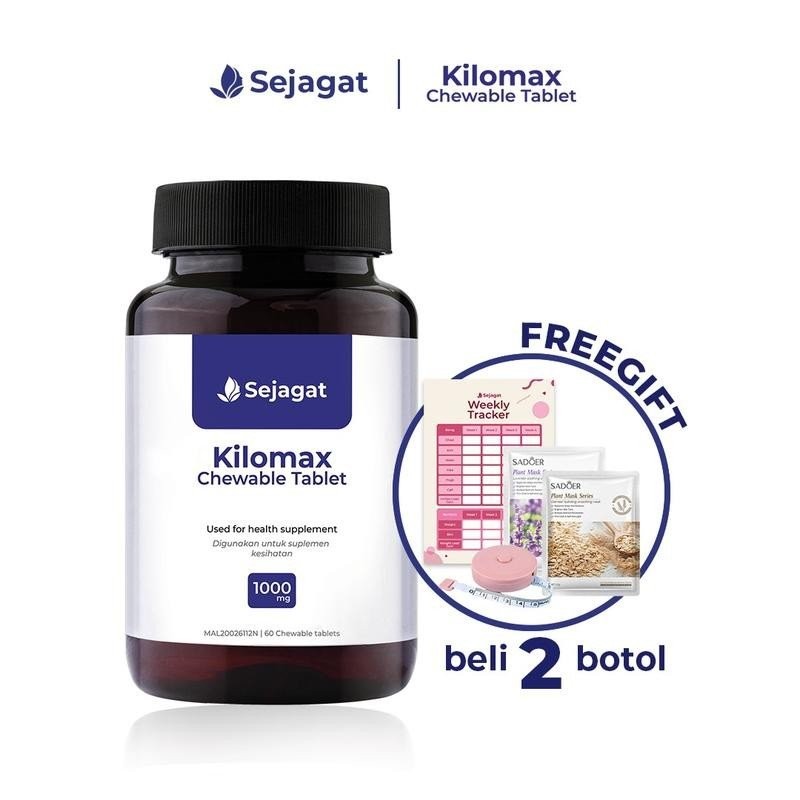 Sejagat Kilomax 30 Kapsul Chewable Tablet | Shopee Malaysia
