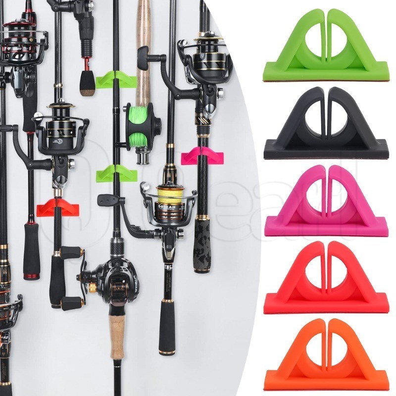 Silicone Fishing Rod Holder - Fishing Rod Display Rack - Road Rod ...