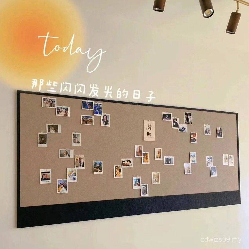 Hot SALE Felt Board Wall Sticker Photo Wall Perforation-Free Message ...