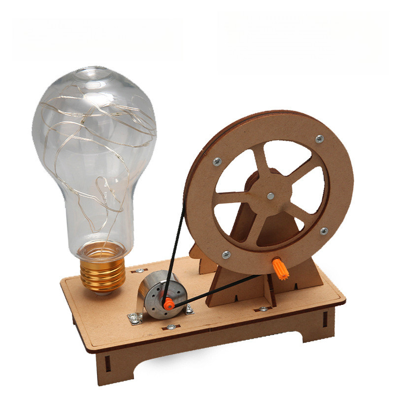 Diy Science Experiment Hand-Cranked Generator Student Technology Small ...