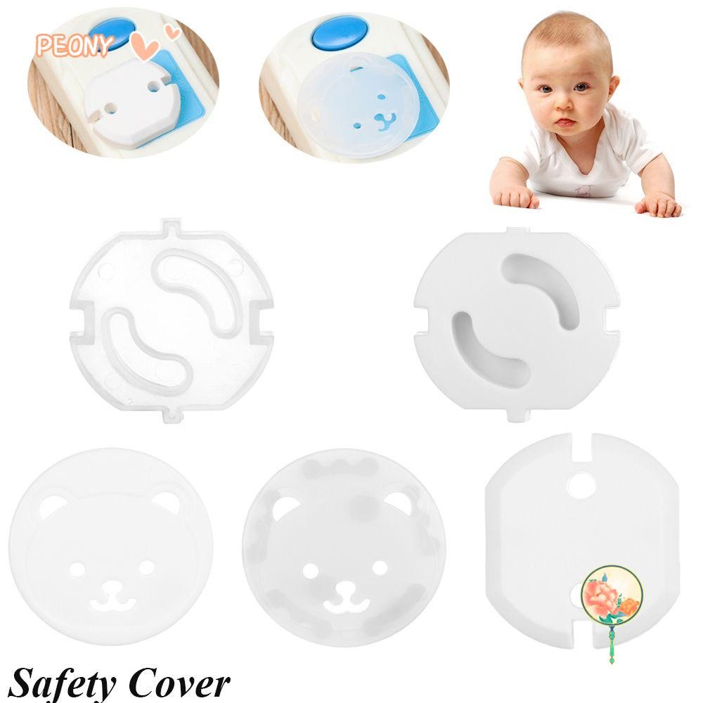 PEONY-HOME 10pcs Power Socket Plug Baby Safe Children Security Locks ...