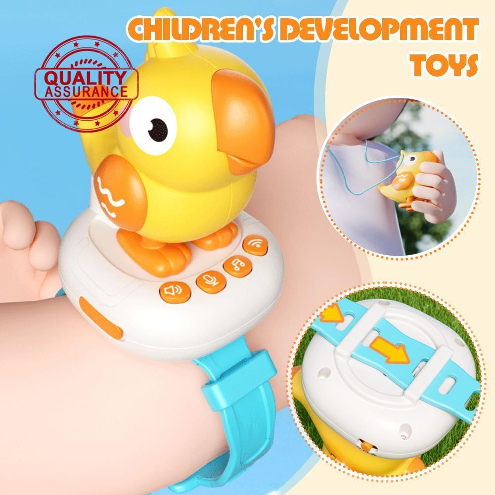 Parrot Intelligent Ai Conversation Voice Control Sensor Watch Kids Goo ...