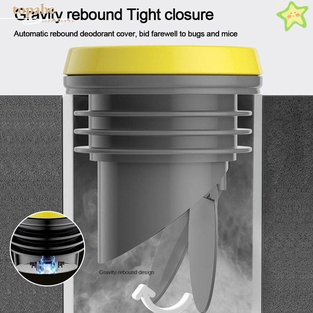 TOPABC Sealing Ring, Odorresistant Replacement Toilet Bowl Flange