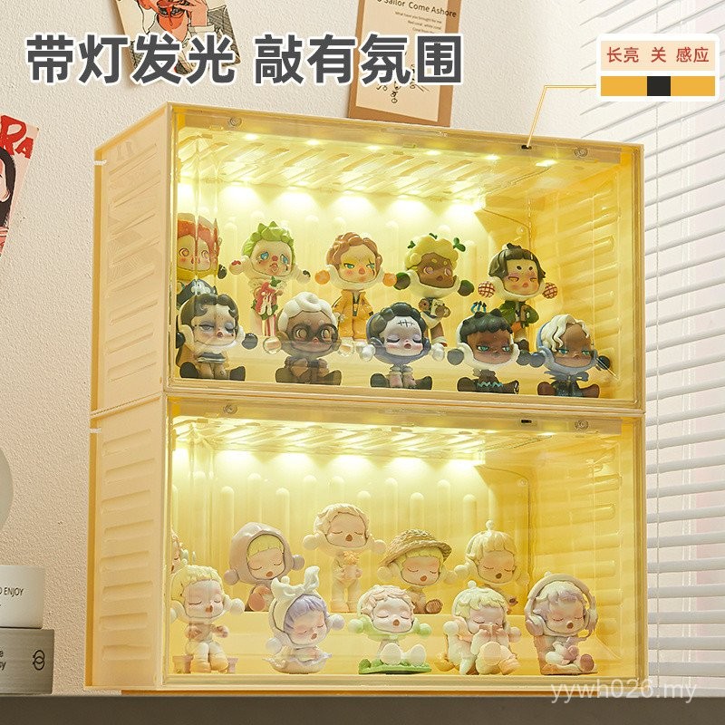 Transparent Transparent Lighted Box Storage Display Stand Hand-Made ...