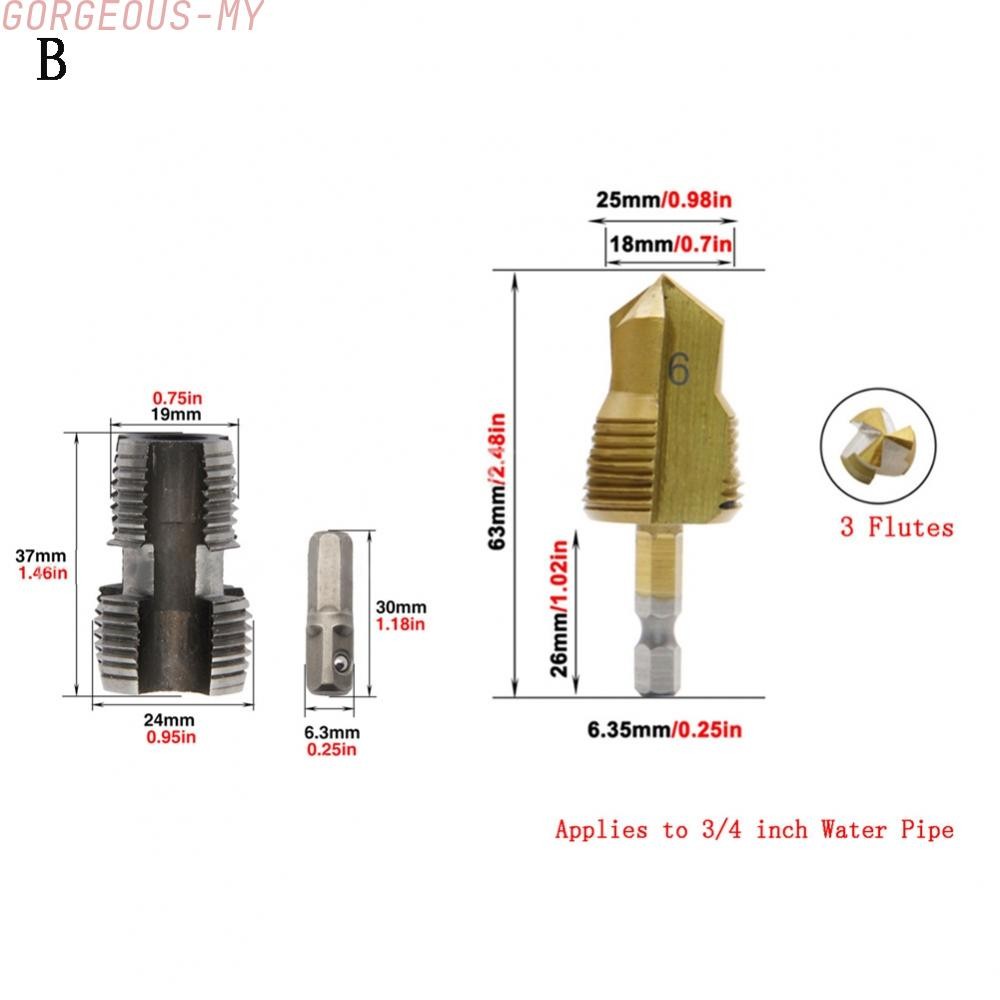 Professional PPR Water Pipe Internal Thread Opener Designed for For Pvc ...