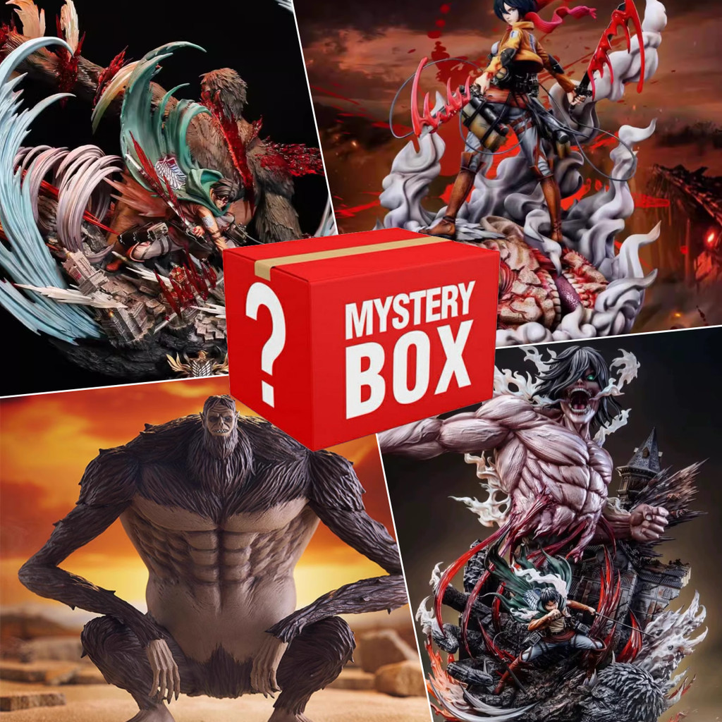 Attack on Titan Mystery Box Blind Box Home Decoration Gift Perfect for ...