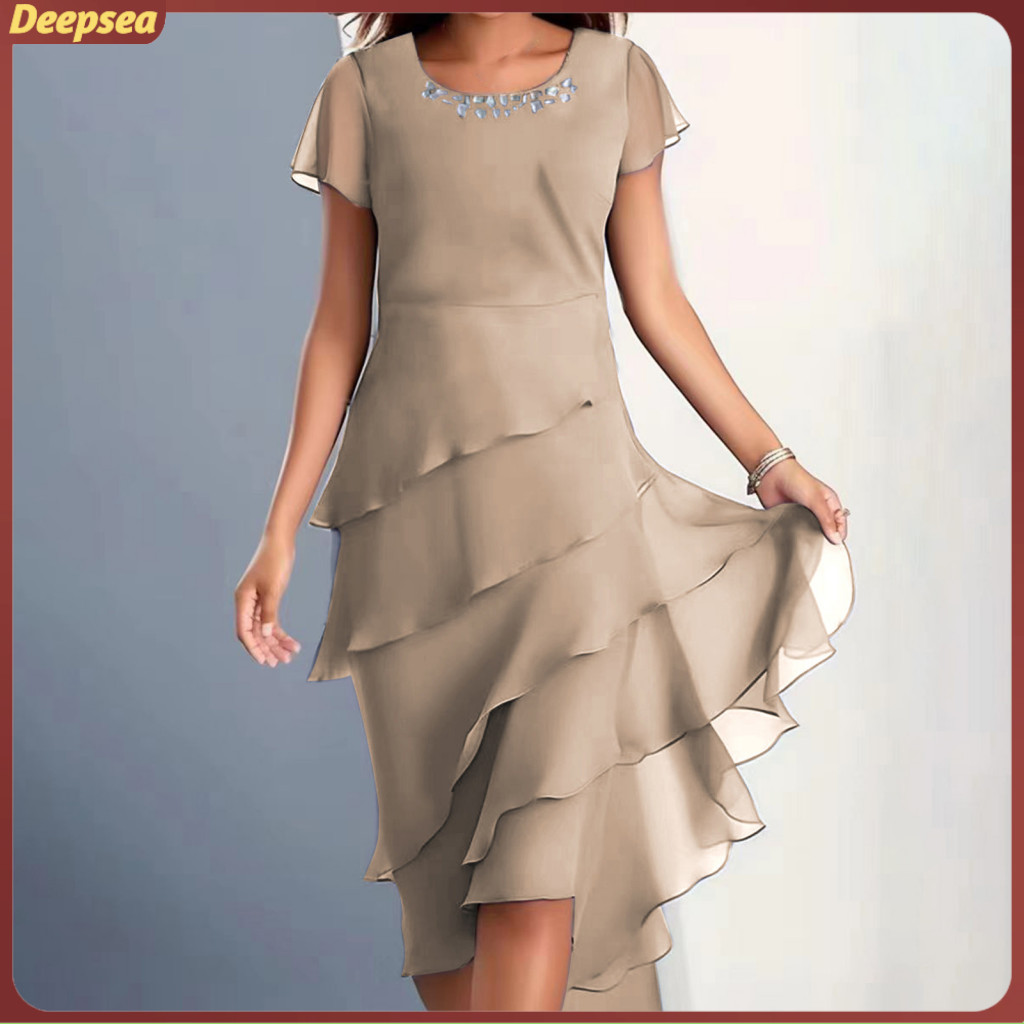 modern elegant dresses dress for women Size:36x38 cf-size-x-small WAMPAT Fluted 6 Drawers