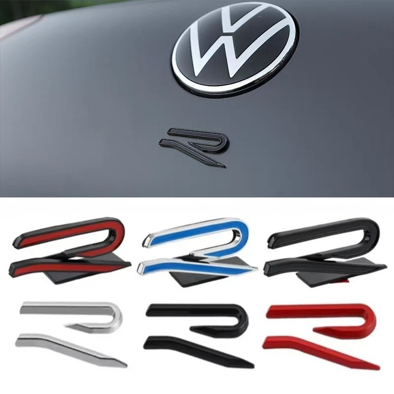 thumbnail image 2 of NEW GR Metal Car Front Grille Emblem Auto Side Rear Decorative Sticker 2 of 12