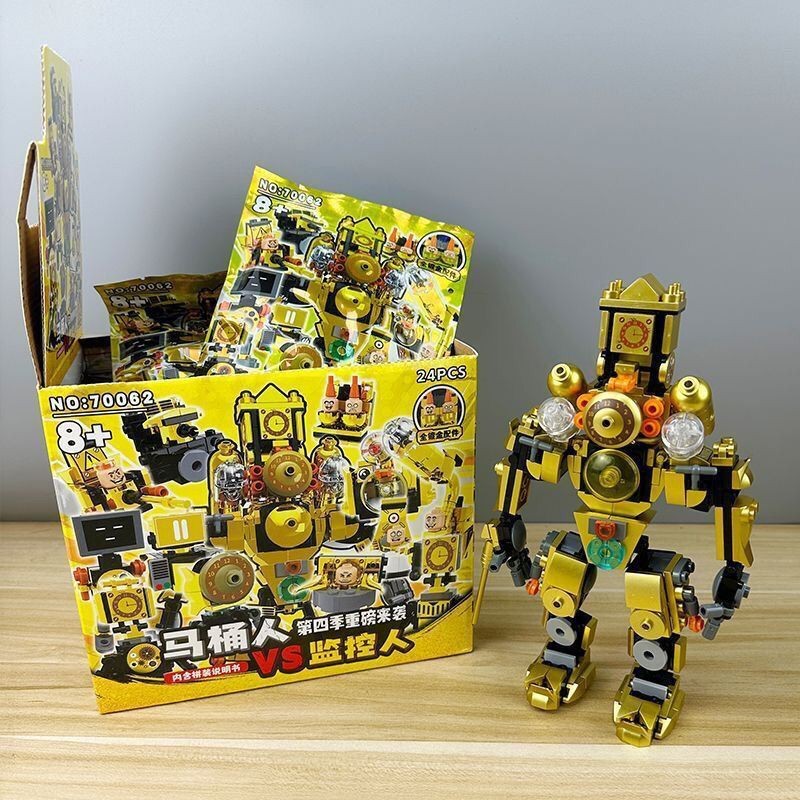 Four Seasons Toilet Man VS Monitor Man Minifigure 5-10 Years Old Boy ...