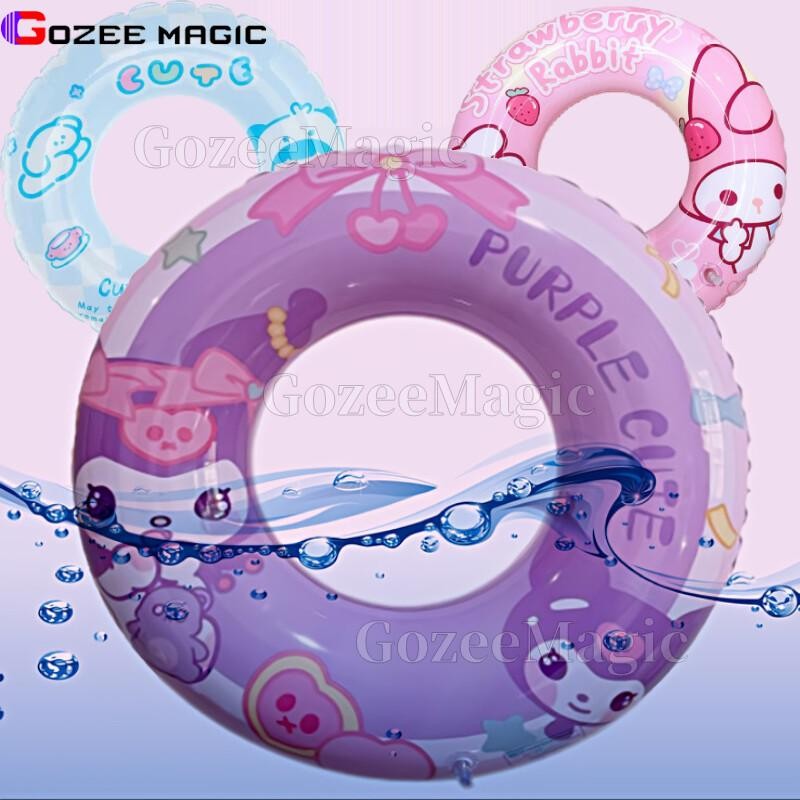 Kids&Adult Swimming Ring Baby Water Beach Lifebuoy Inflatable Pool ...