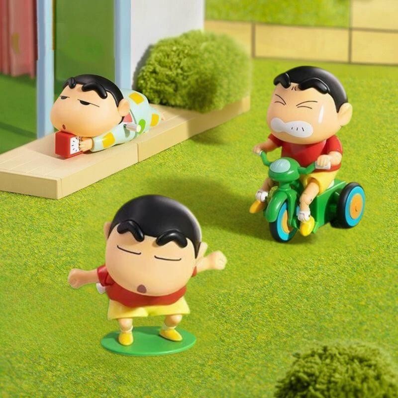 [Type 1] Wind-up Toy Shin - Chan Pencil Boy Cow Model Toys for Children ...