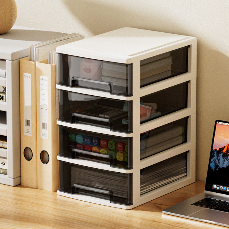[95% Praise Rate] Transparent Desktop Storage Box Small Drawer Desk ...
