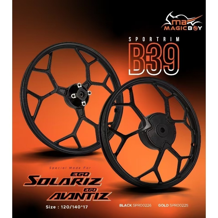 AEROX THAI CNC SPORT RIM 17 inch 1.2/1.4-17 SPORT RIM AEROX THAI EGO LC ...