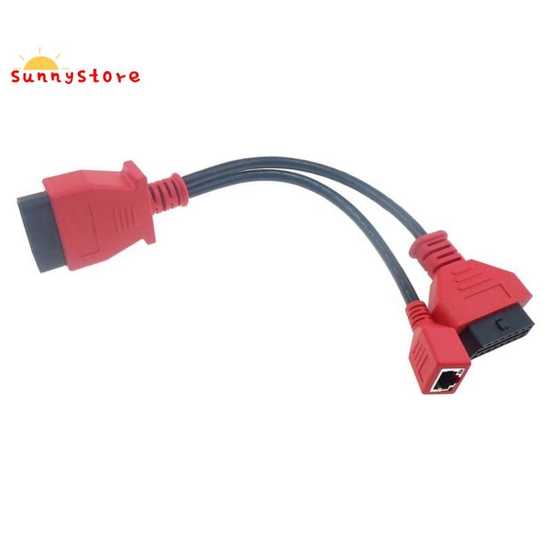 Kewucn 12+8 OBD2 Cable Adapter - 14.2 Inch Programming Cable For Auto Diagnostics