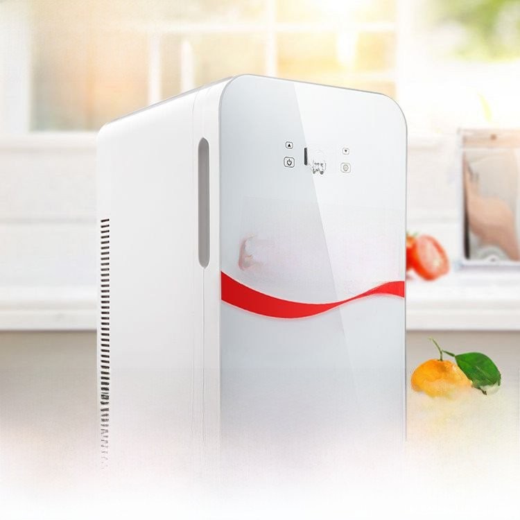Cocacola Car Small Refrigerator Retro White Mini Cooling Heating Box