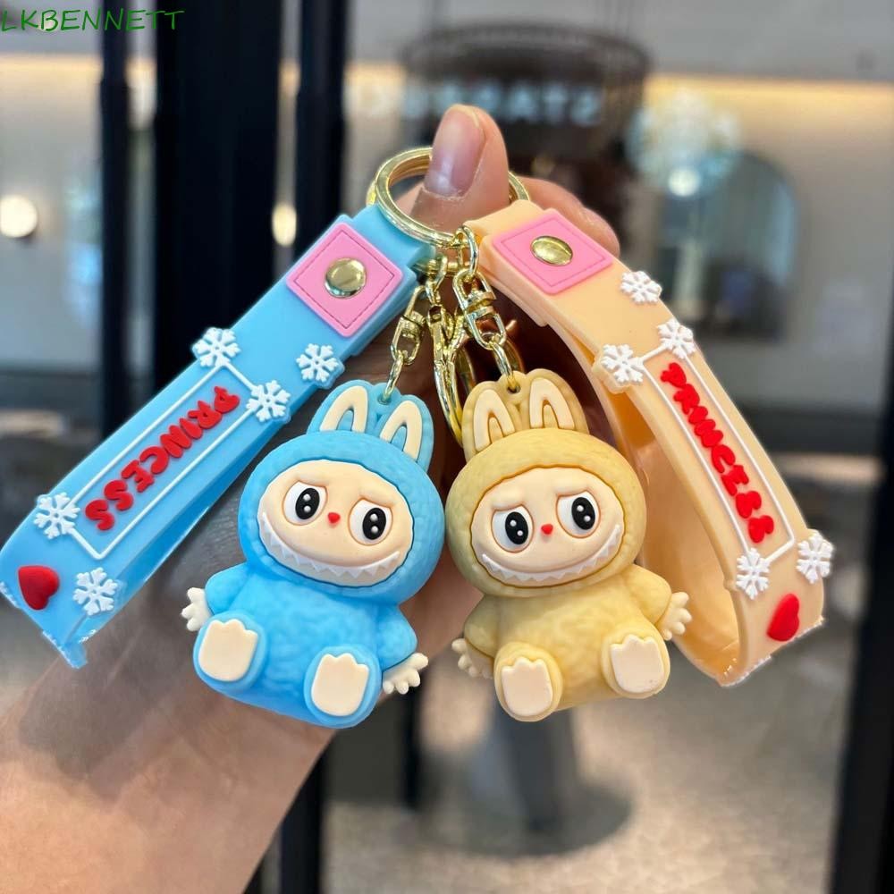 LKBENNETT Labubu Doll Plush Keychain, Backpack Charms Labubu V2 Doll ...