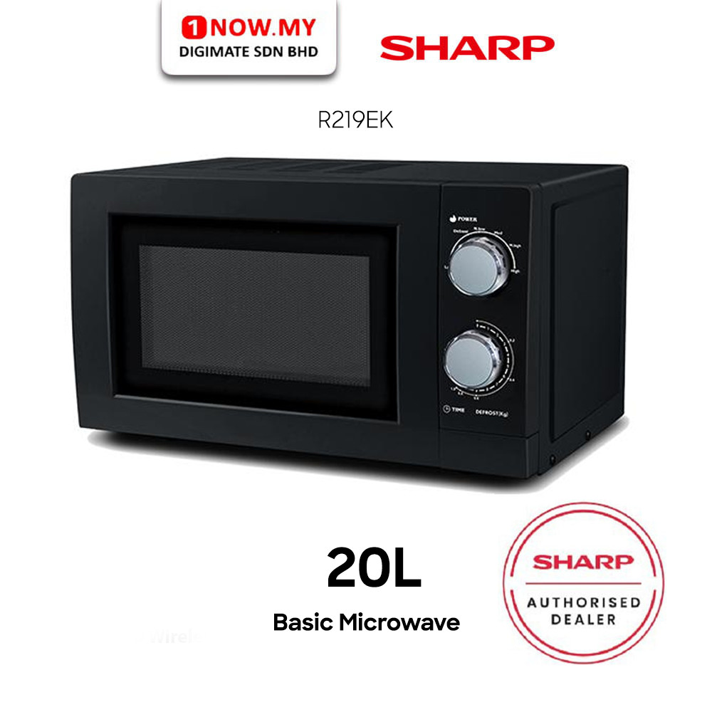 SHARP 20L Microwave Oven R219EK | Energy-Saving Compact Design Ketuhar ...