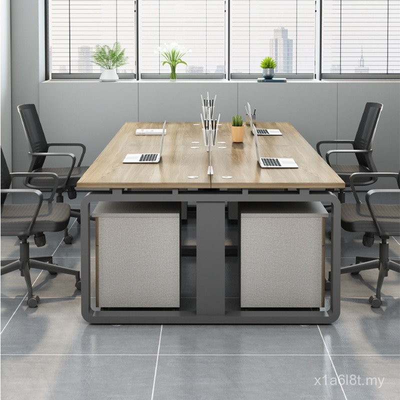 Steel Frame Staff Desk Chair Combination 4/6 Four Staff Card Holder ...