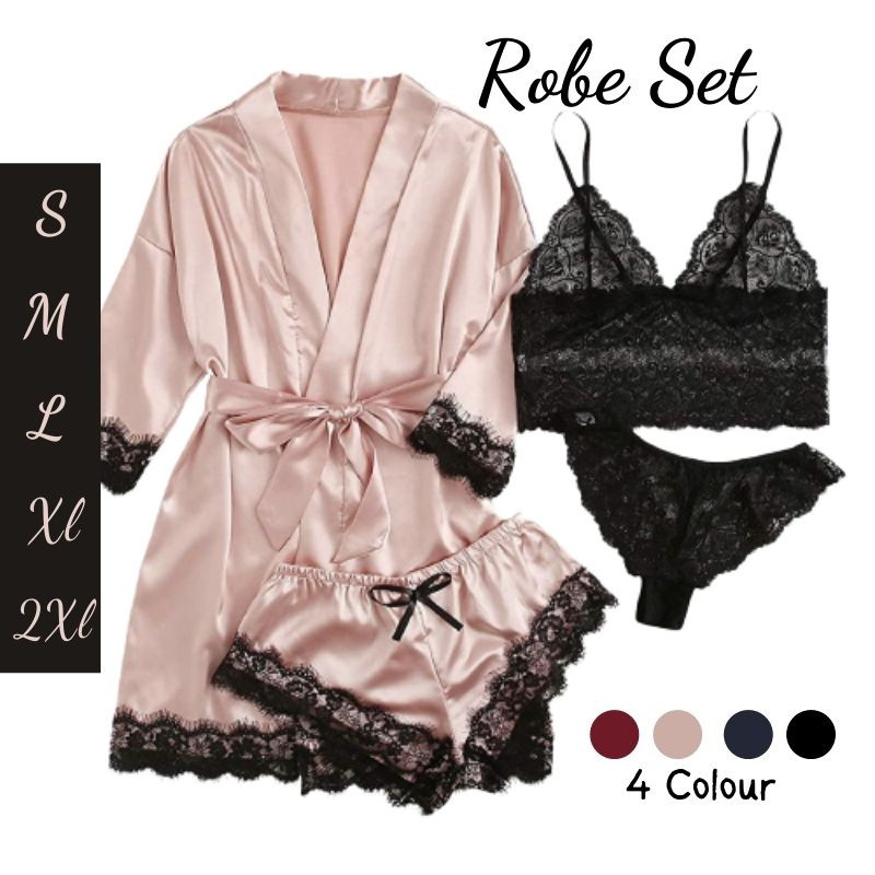 shopee sexy lingerie S-5XL Sexy Lingerie See Through Lace Bra Sets Women Lingerie Set Lace  Embroidery Transparent Bra Panties Set