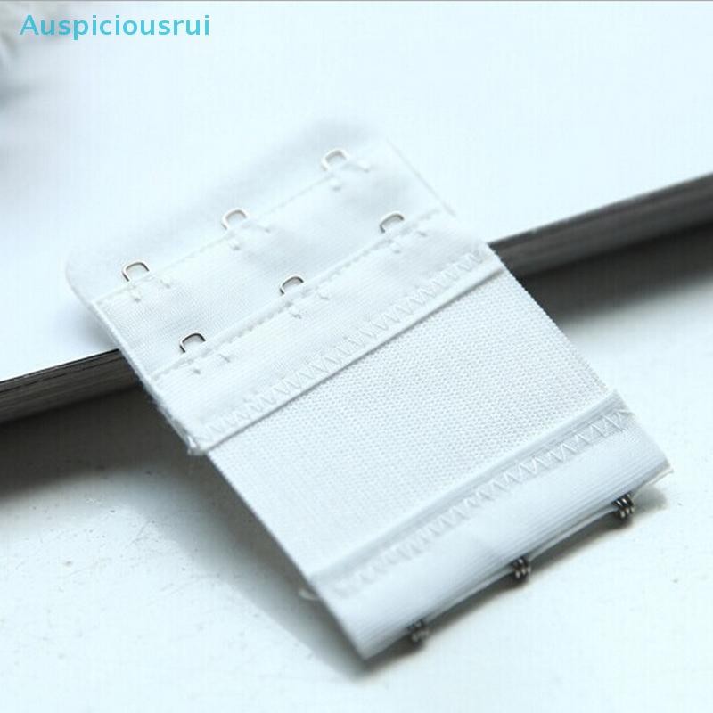 Bra Extender 3-Hook Clip-On Strap - Elastic Black White Nude 3-Pack By Aussie Wardrobe