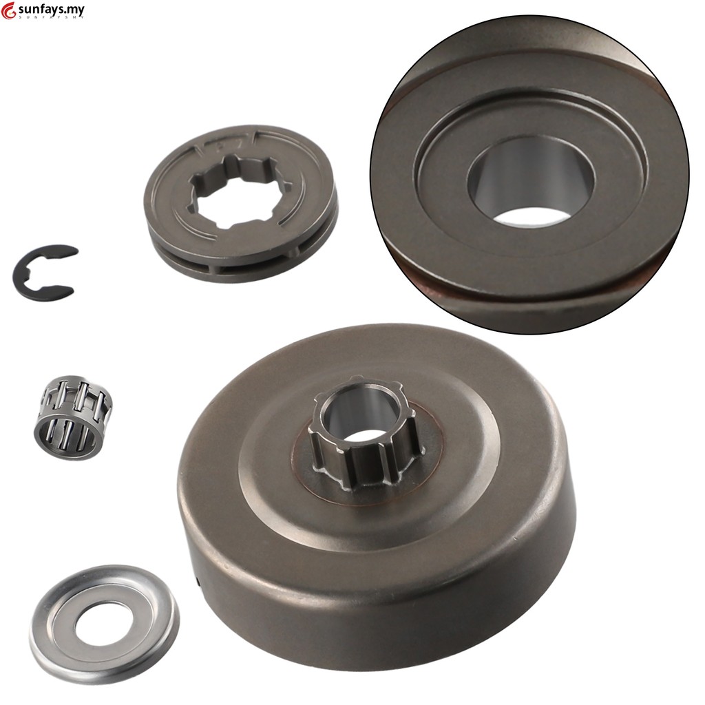 Kit Embrayage Complet 3/8" LP + Pignon Spur + Couvercle – Compatible Stihl 017 018 021 023 025 MS170 MS180 MS210 MS230 MS250