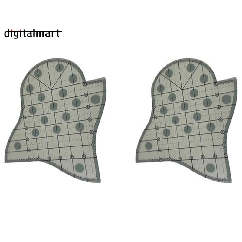 Mesh Scallop Quilting Template Quilting Templates Acrylic Template Home ...