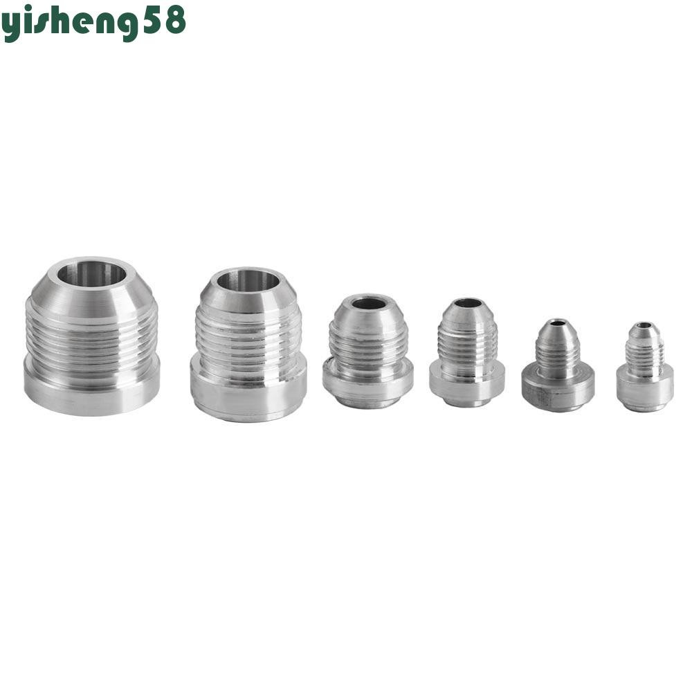 Mild Steel AN4 AN6 AN8 AN10 AN12 AN16 Male Weld On Bung Nut Hose