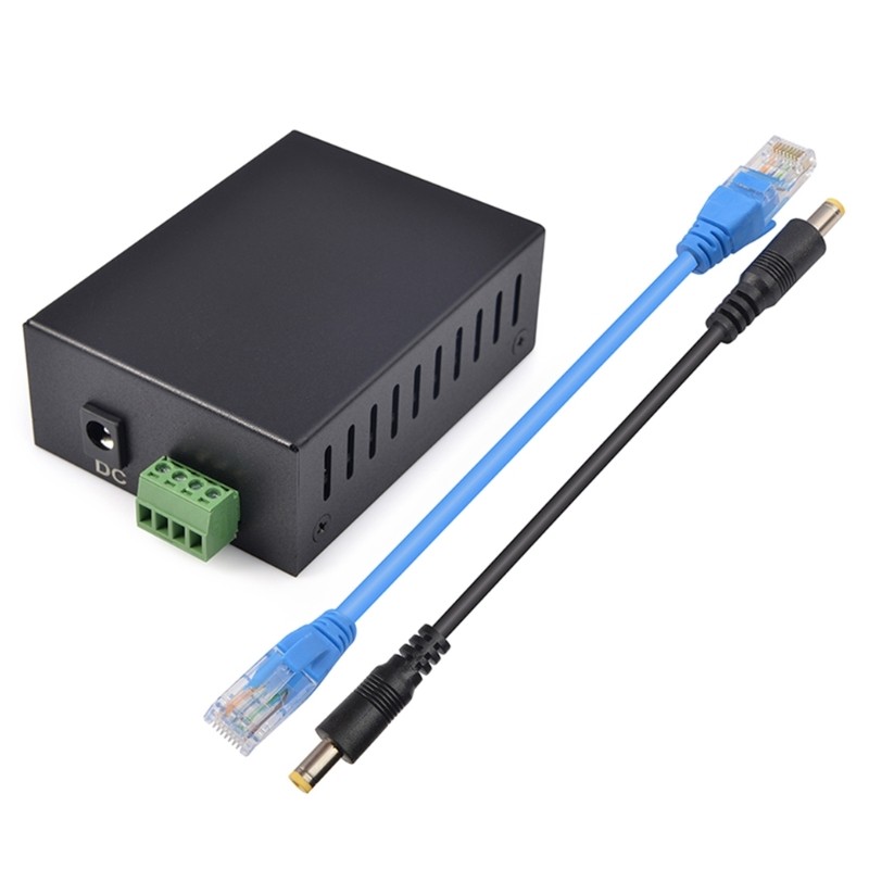 R* 12V 5A Metal Case POE Splitter Metal Housing Rj45 1000Mbps Efficient ...