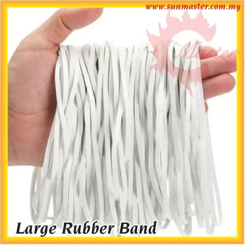 Elastic White Rubber Band | Large Postman Rubber Band | Post Rubber ...
