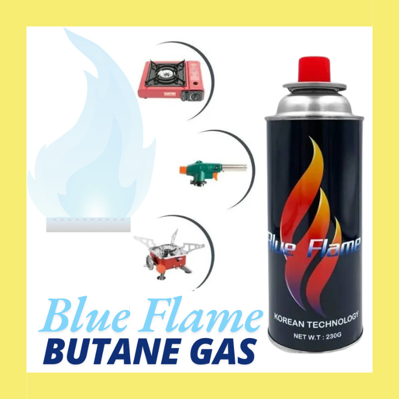 Blue Flame Butane Gas Canister Tong Gas Butana Api Biru Korean