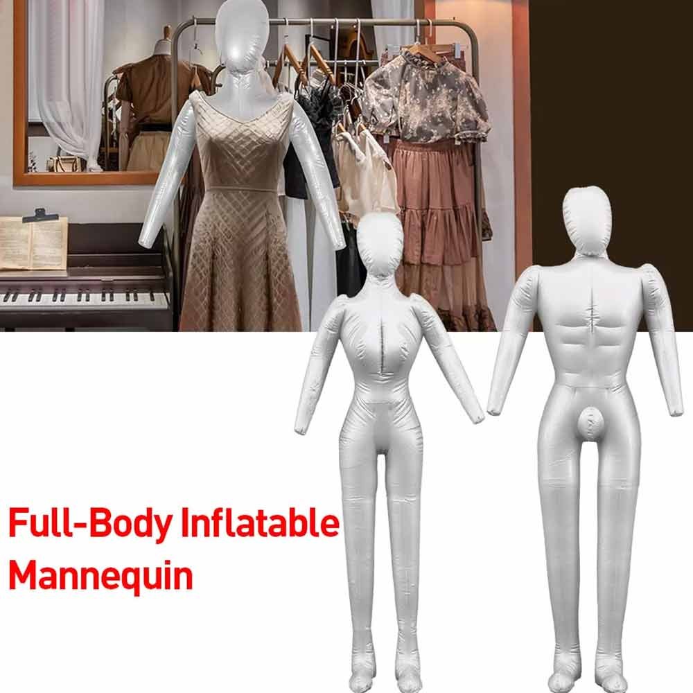 170cm Full Body Inflatable Human Mannequin - Adjustable Pose for ...