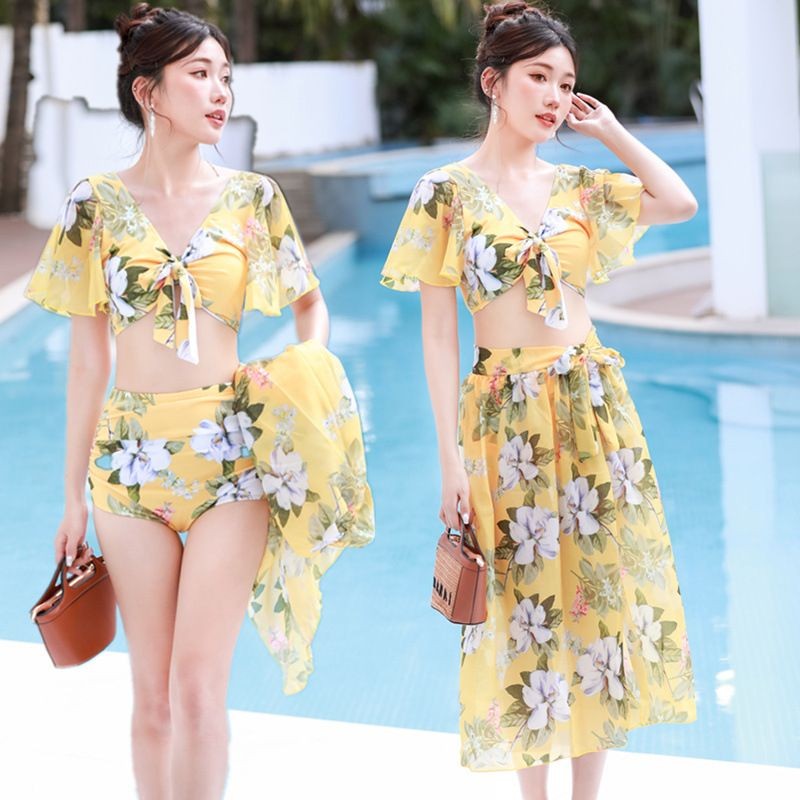 Three Piece Sets Split Swimsuit Dress