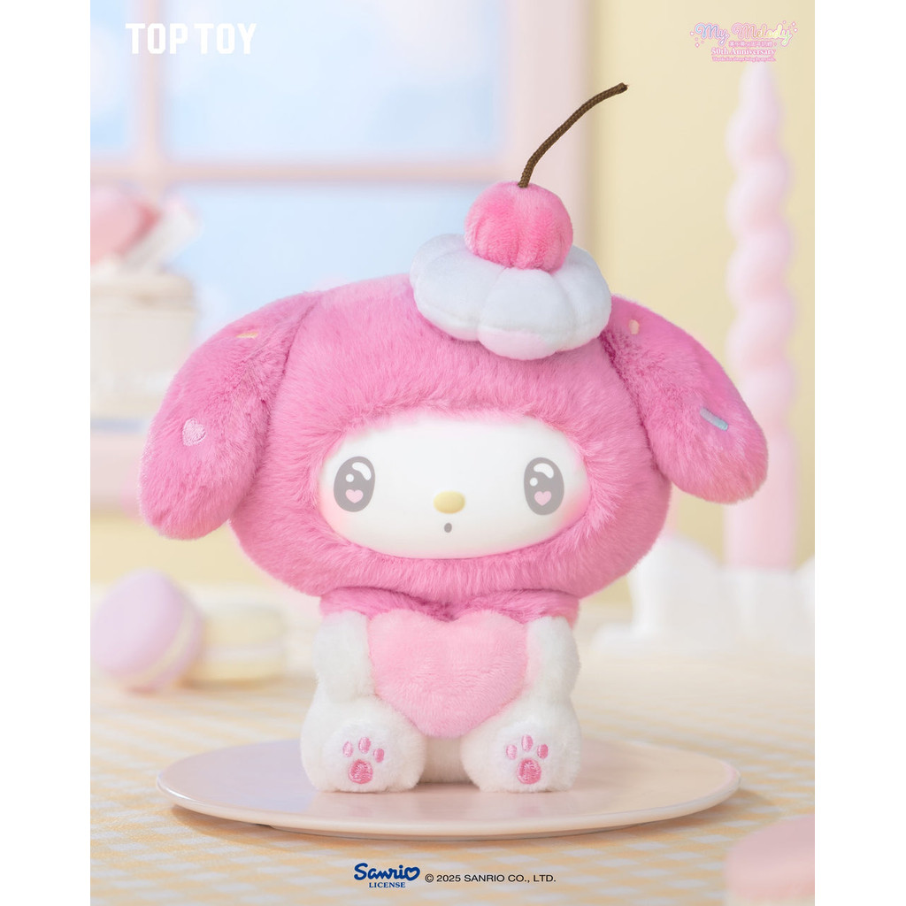 美乐蒂 毛绒玩具 花(周年纪念店限定)50th Original TOPTOY My Melody 50th Anniversary Milk Candy Series