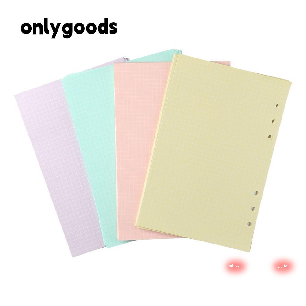 ONLYY Graph Paper Loose Leaf Paper, A5 40 Sheets/pad 6 Hole Notebook ...