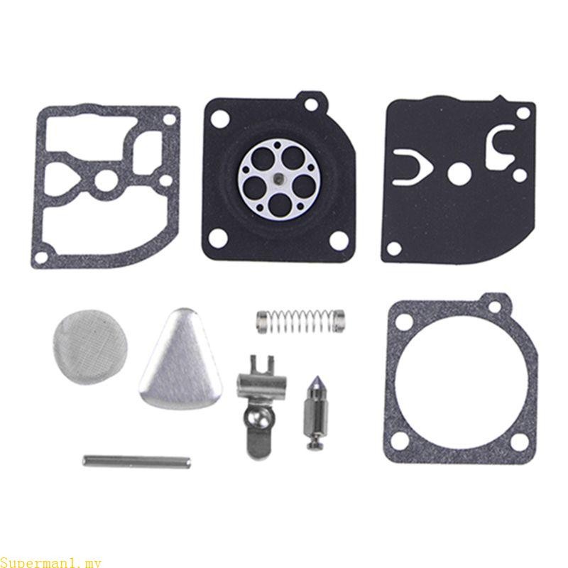 Best Lawn Mower Parts 1 Set Carburetor for Chainsaw Trimmer HS45 FS55