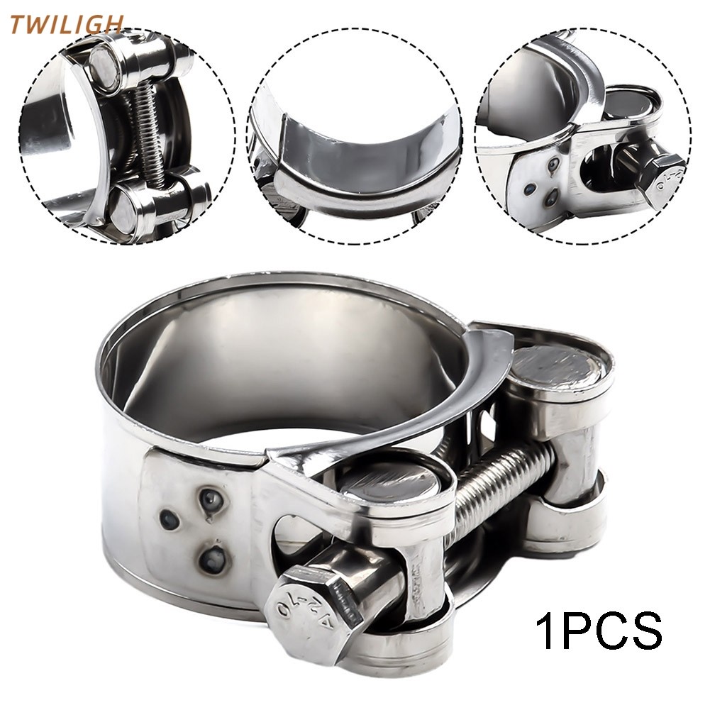 thumbnail image 2 of Heavy Duty Stainless Steel T-Bolt Hose Clamps – 17mm To 252mm, Metric, Exhaust Grade 2 of 2