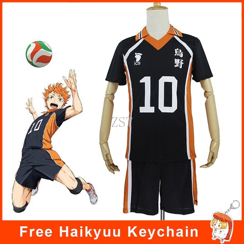Costume Tobio Kageyama Haikyuu!! – Completo Gara Karasuno, Maglia E Pantaloncini