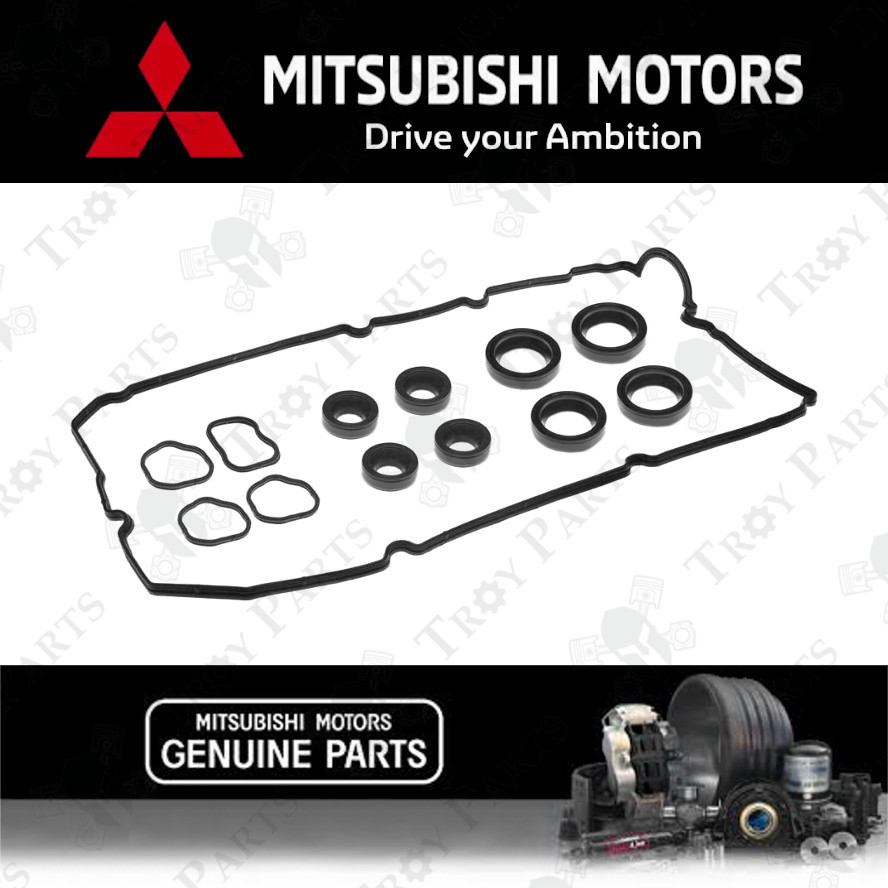 Mitsubishi Rocker Valve Cover Gasket Nozzle Plug Seal O-Ring for Triton ...