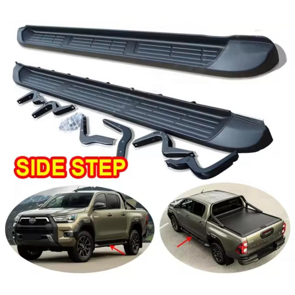 Toyota Hilux 2016-2023 side step running board | Shopee Malaysia