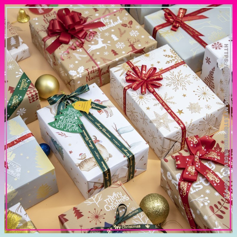 1pcs CRAFT XMAS WRAPPING PAPER/DIY Christmas Special WRAPPER/FP5153 ...