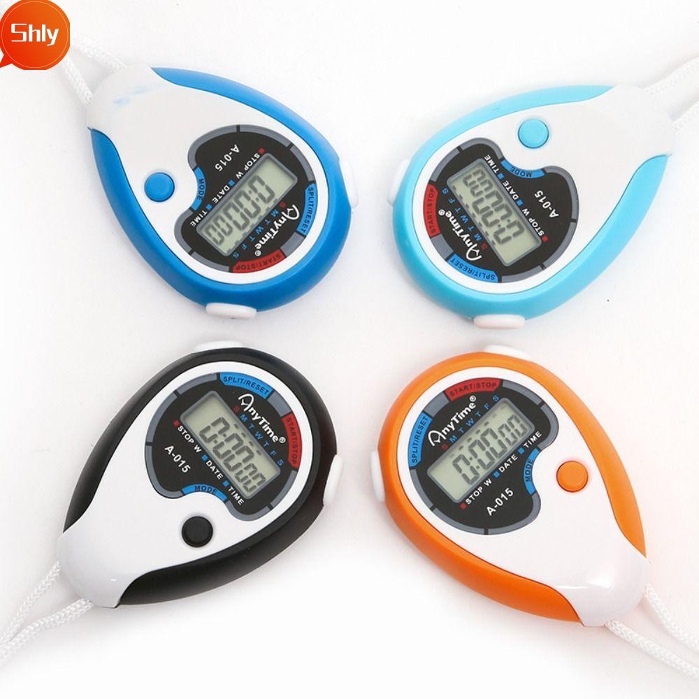 SHLY Digital Stopwatch, Fitness Multi-purpose Stop Watch, Alarm Clock ...