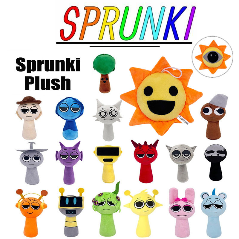 20CM Sprunki Toy Incredibox Sprunki Plush Doll Children Christmas Gifts ...