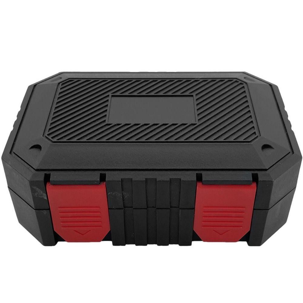 NORBORTO Plastic Toolbox, Parts Box Tool Organizer Tool Storage Bags ...