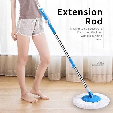 JY HD Spinning Mop Handle Replacement for Floor 360 Degree Rotating ...