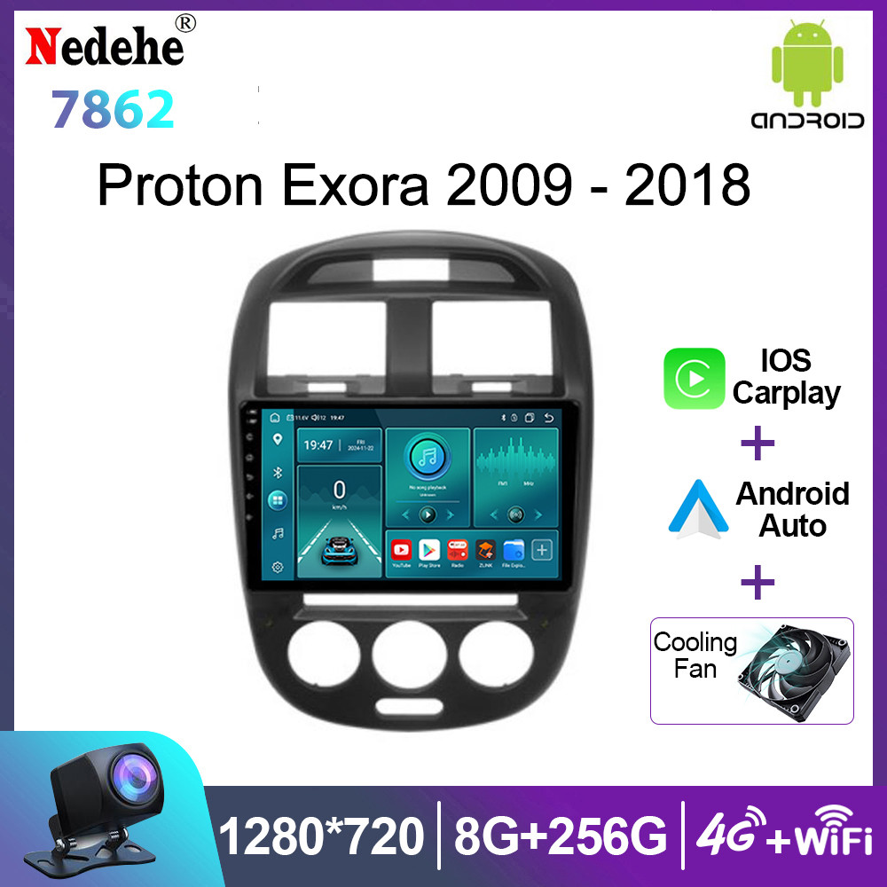 Proton Exora 2009-2018 Android 2-DIN Car Player 10
