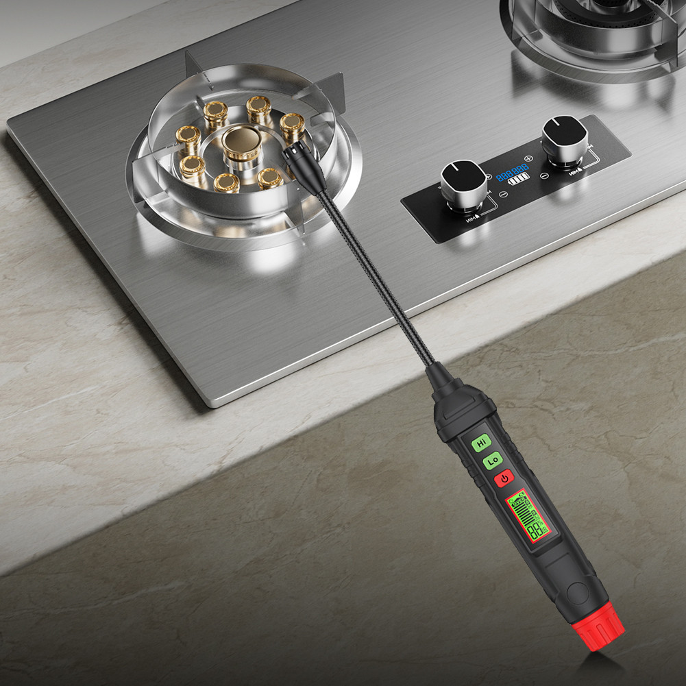 Gas Leakage Detector Digital Display Locating The Source of Methane