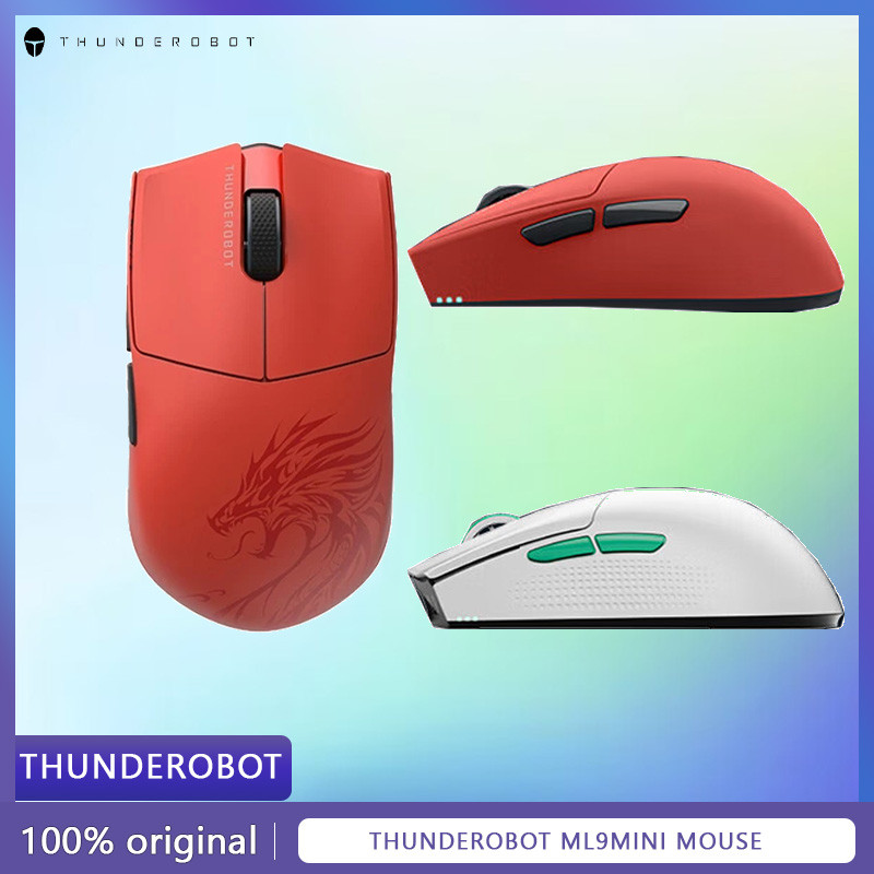 ThundeRobot ML9mini Wireless Mouse Star Flash 3Mode Paw3950pro Magnetic ...