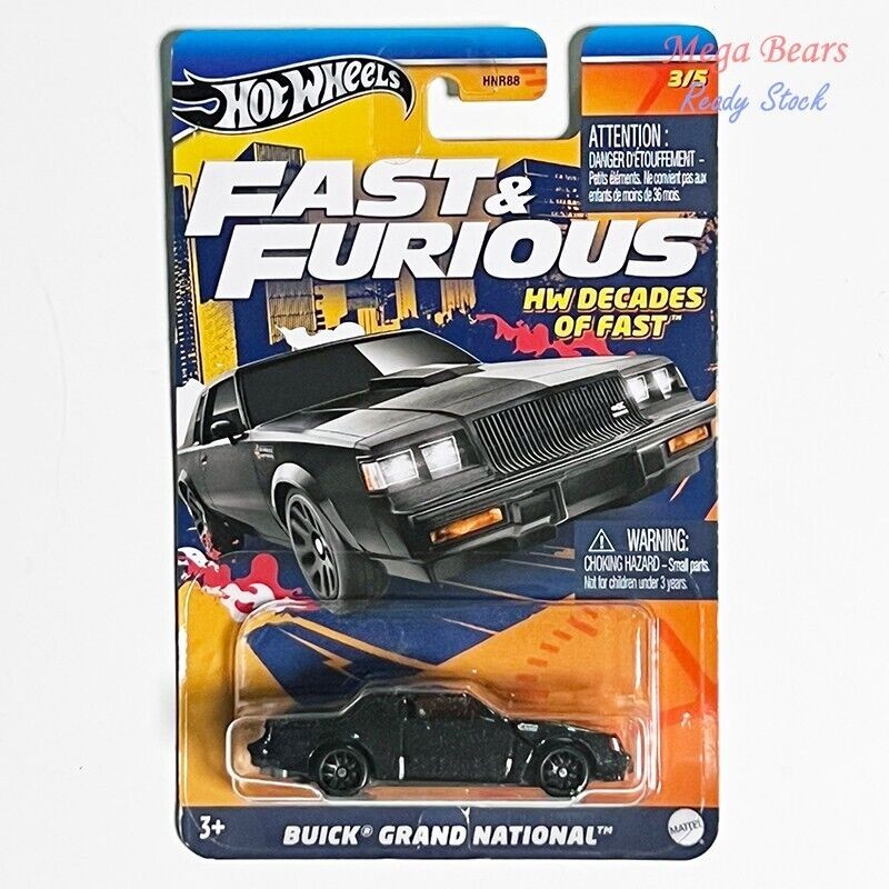 Hot Wheels 2024 Fast & Furious HW Decades Of Fast Buick Grand National
