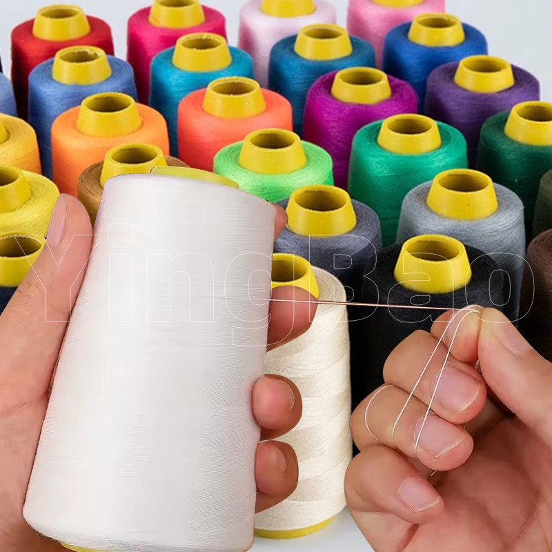 1300 Yards/Roll Polyester All-Purpose Sewing Threads Prewound Bobbin ...