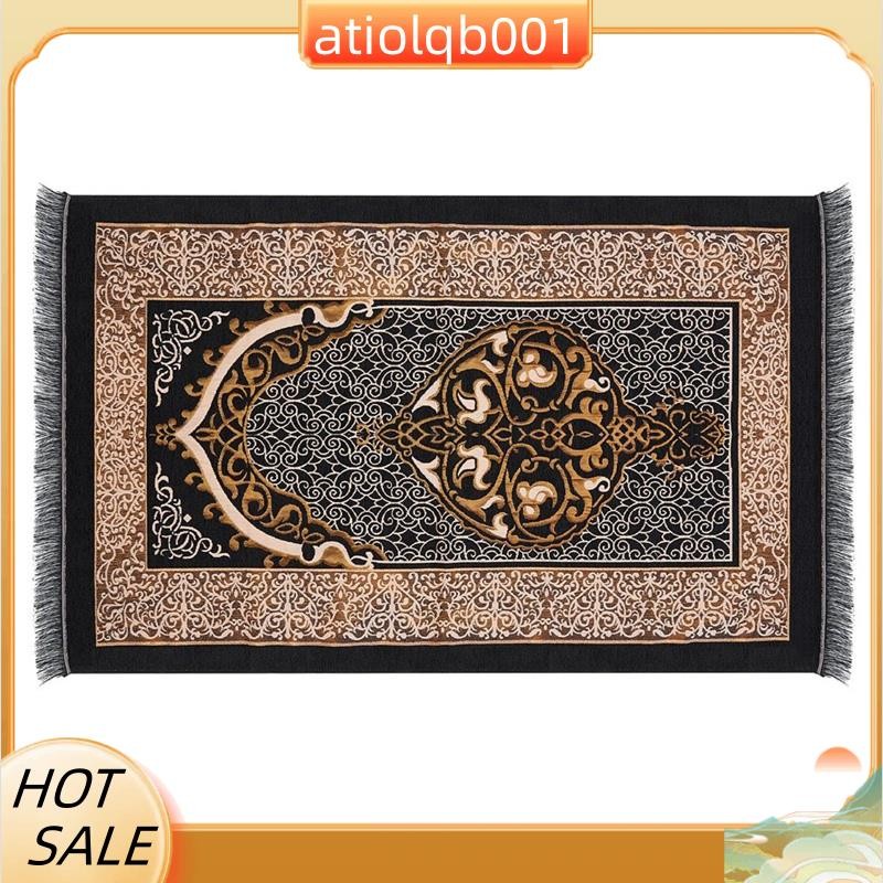 Muslim Prayer Rug, Islamic Prayer Rug Muslim Prayer Mat Eid Traditional ...